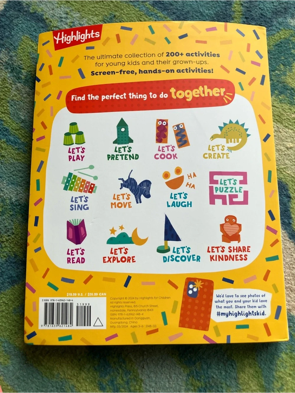 Big Book of Activities for Little Kids — Colorful Activity Book
